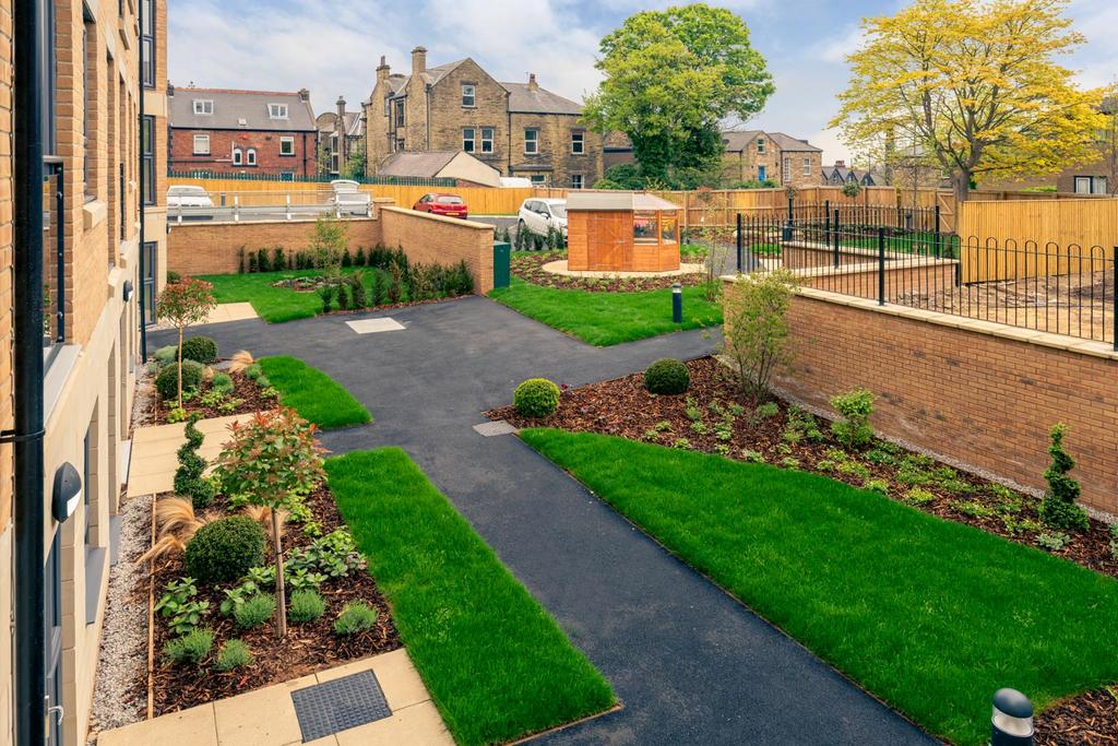 Landscaped garden