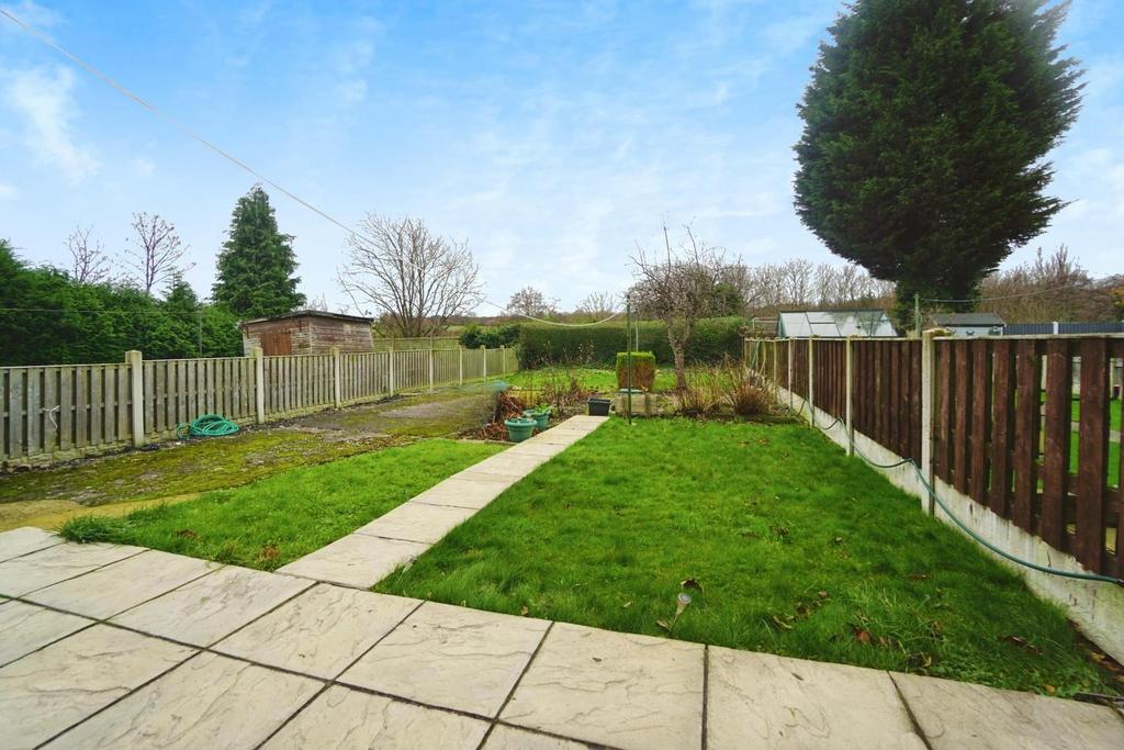 Rear garden