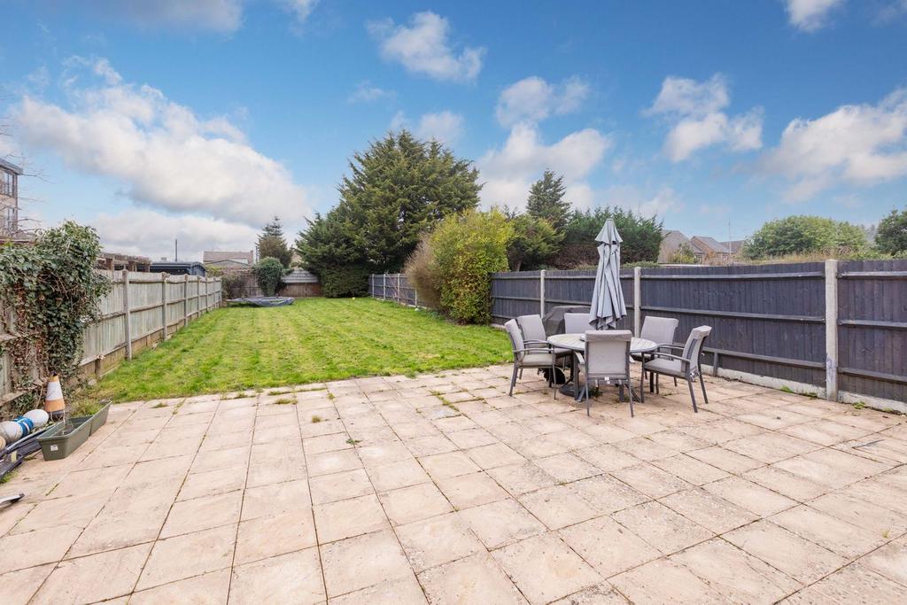Patio view, garden