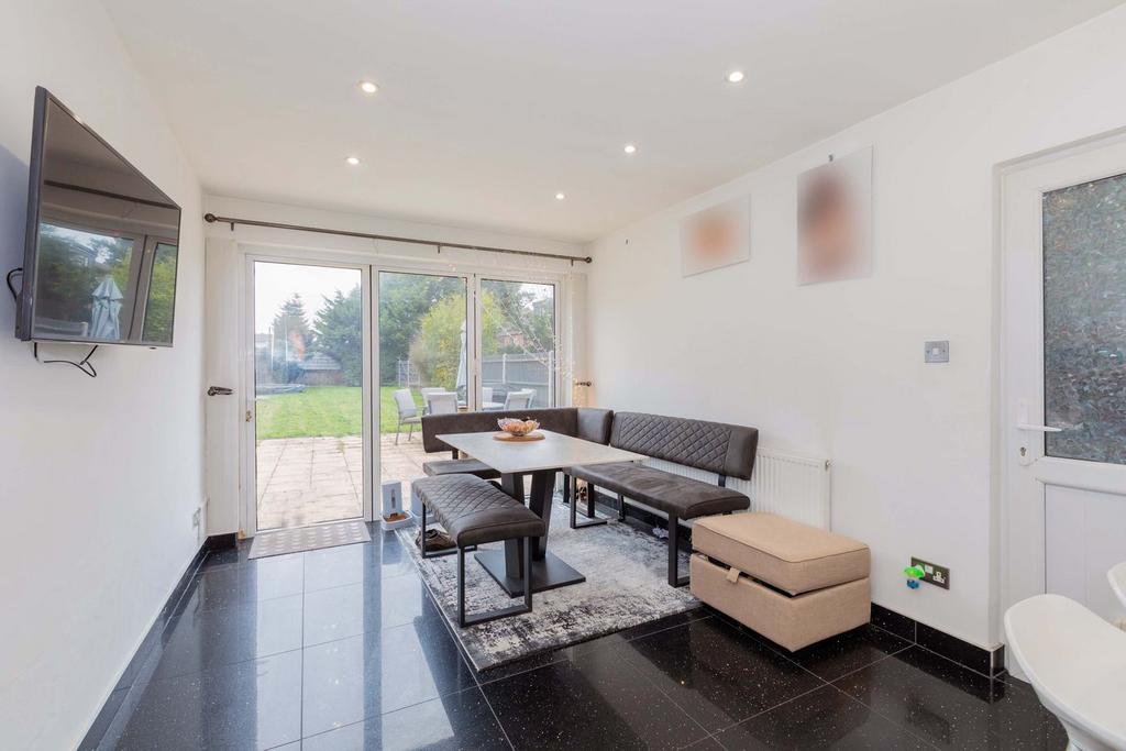 Open-plan living area, open plan living