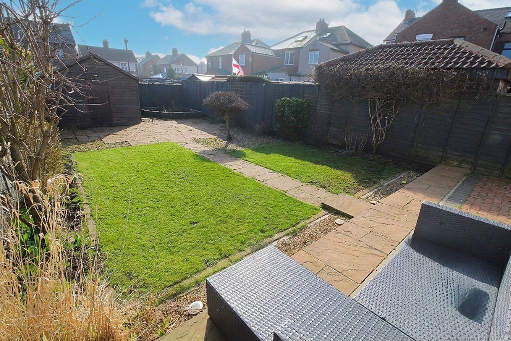 Rear garden