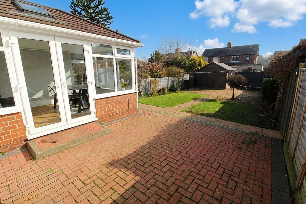 Rear garden