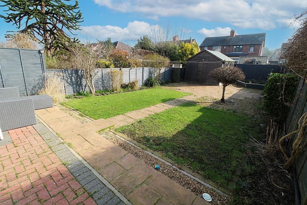 Rear garden