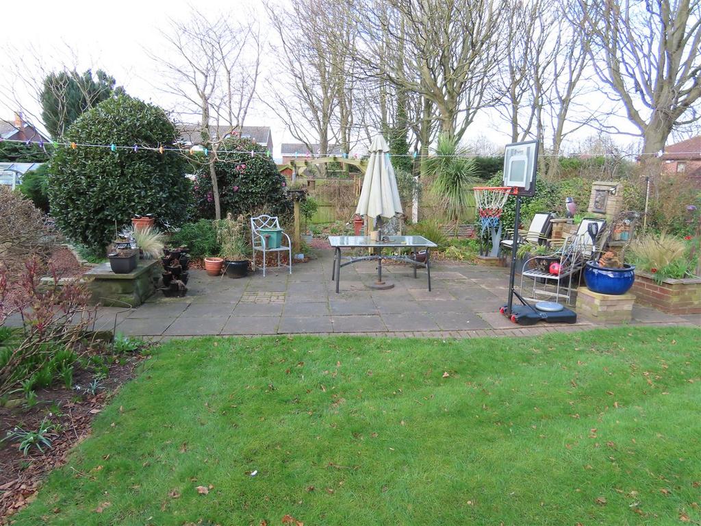 Rear garden