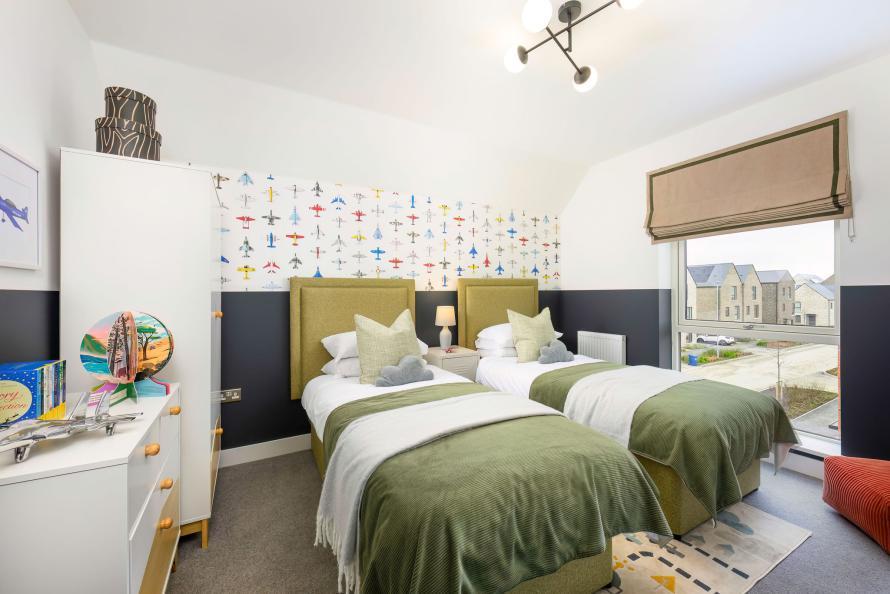 Marleigh Park, 5 bedroom show home, bedroom