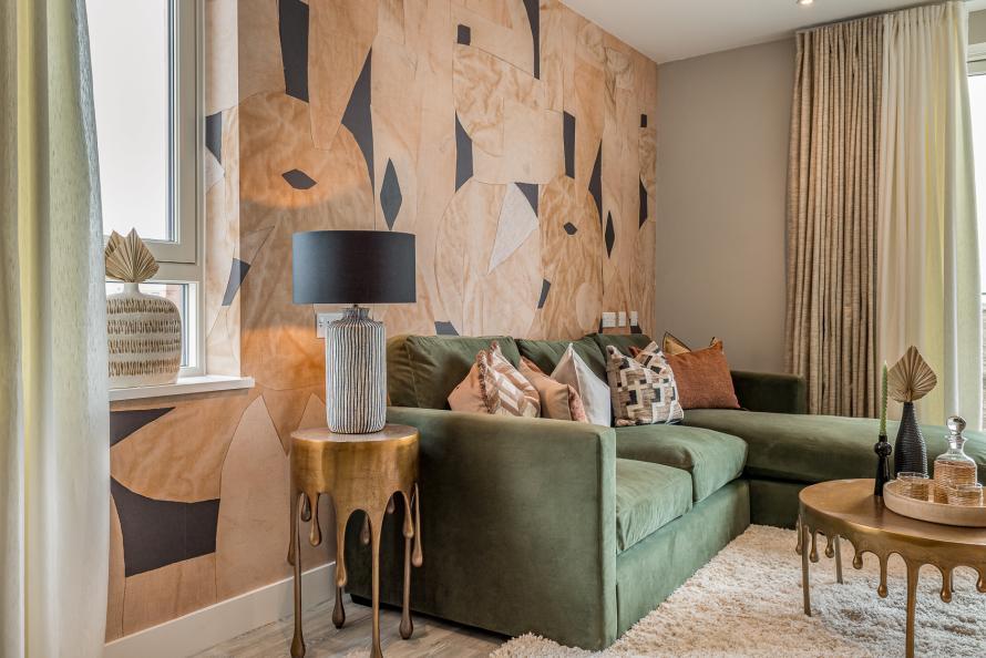 Living room feautre wall