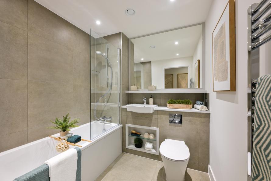 Canalside Quarter, show home apartment,