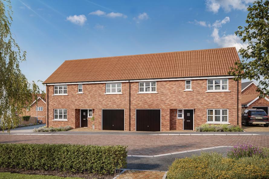 The Farmhouse CGI at Audley