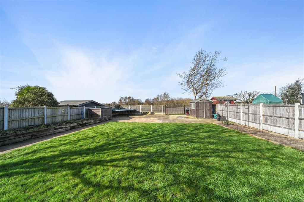 Rear garden