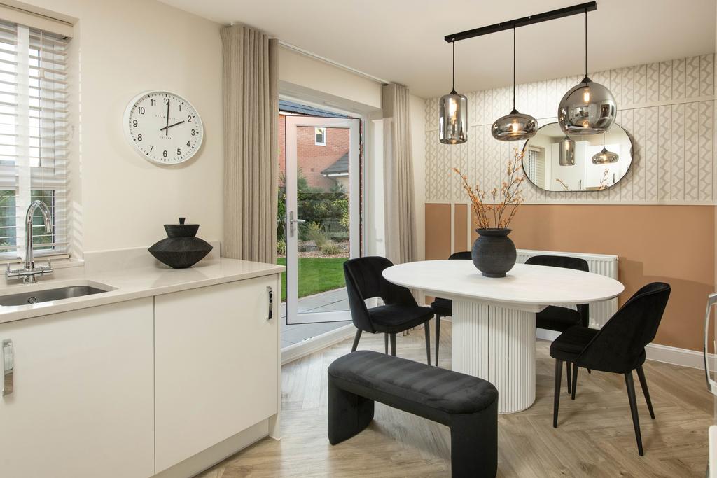 Internal image of the dining area in the...