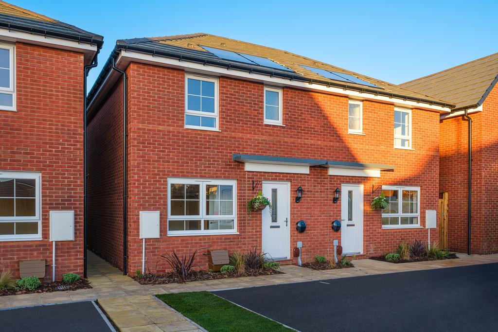 Exterior view of our 3 bed Ellerton home