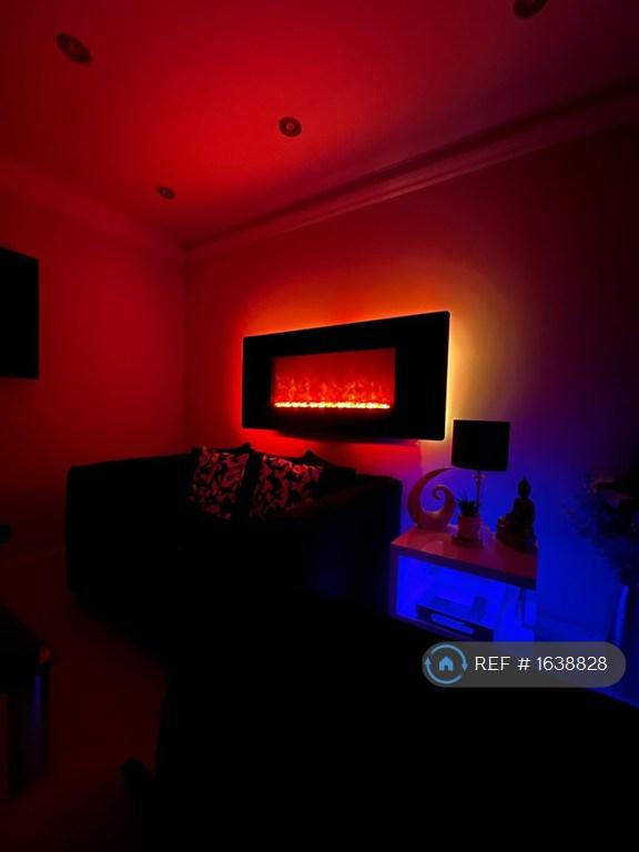 Fireplace With Led Lights