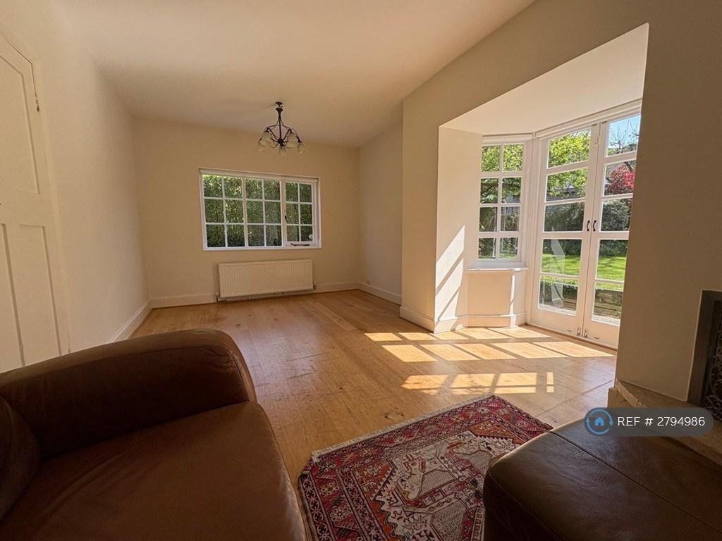 Reception Room With French Windows To Garden