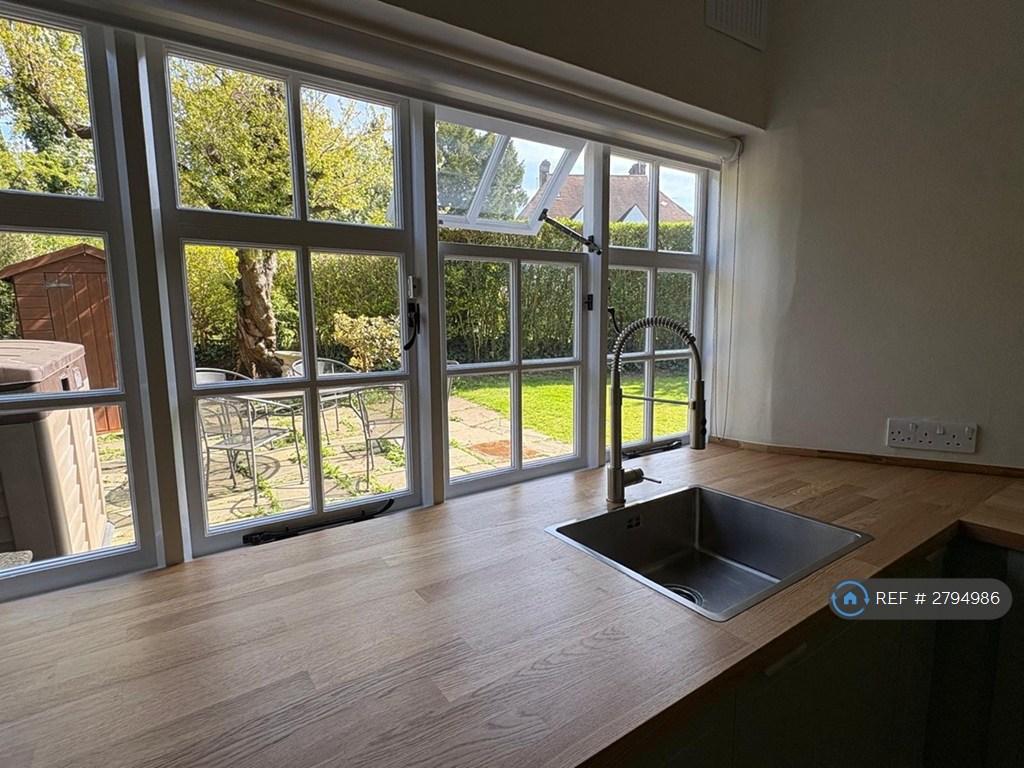 Kitchen View To Garden