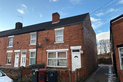 3 bedroom end of terrace house for sale, Welbeck Street, Creswell, WORKSOP