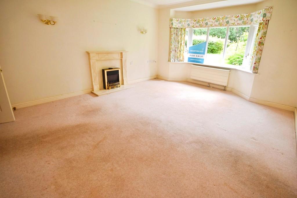 Living room, fireplace