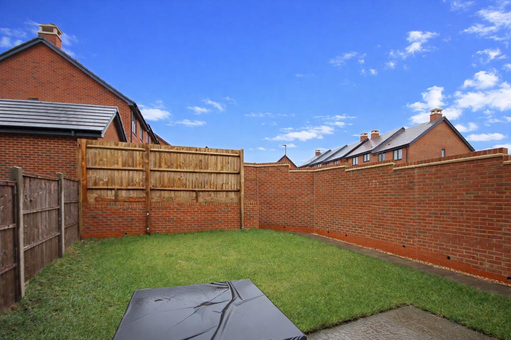 Rear Garden Facing Garage