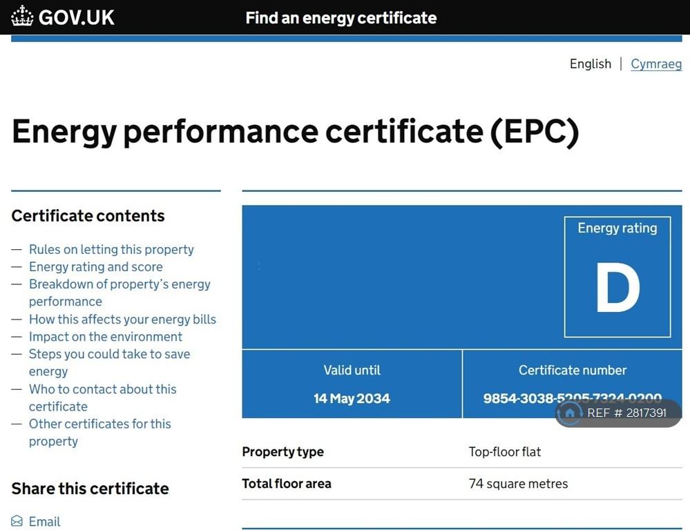 Epc Rating d