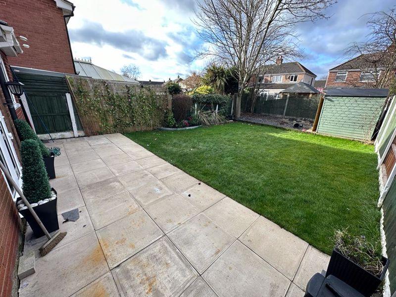 Rear Garen and Patio