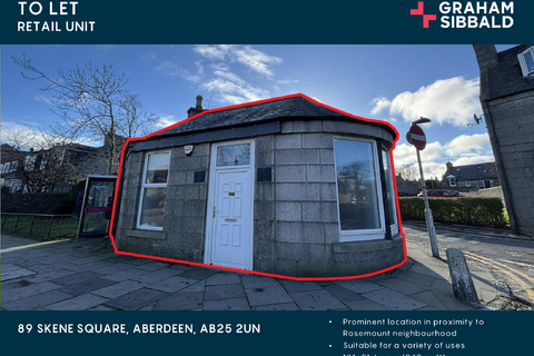 Retail property (high street) to rent, 89 Skene Sq Aberdeen AB25 2UN