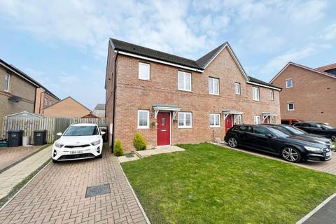 3 bedroom end of terrace house for sale - Nable Hill Close, Chilton, Ferryhill