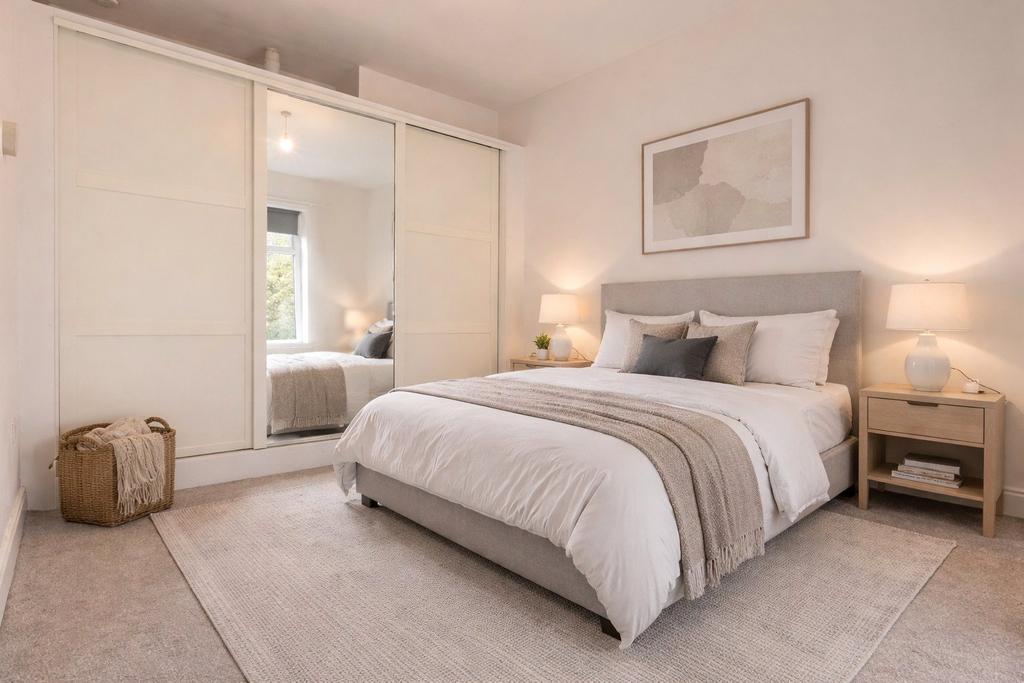 AI Furnished Bedroom