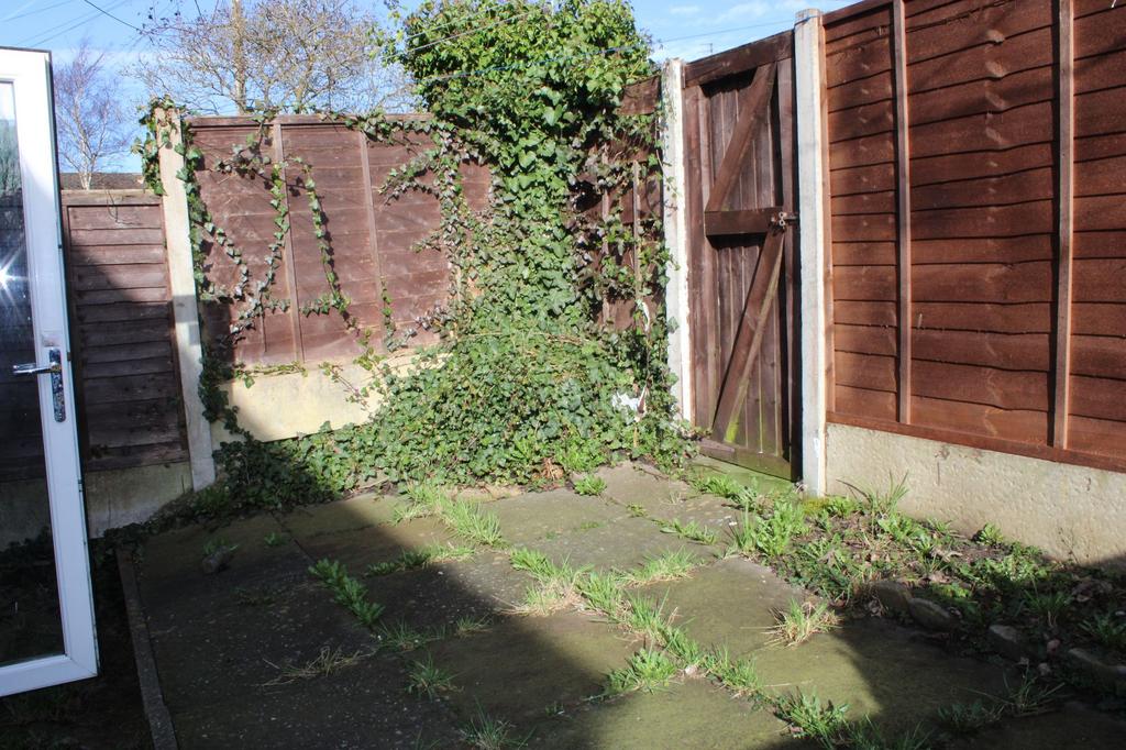 Rear garden