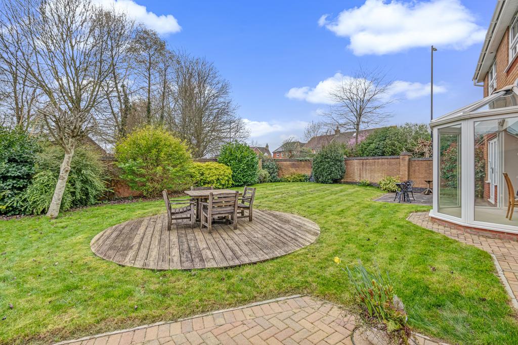 Rear garden