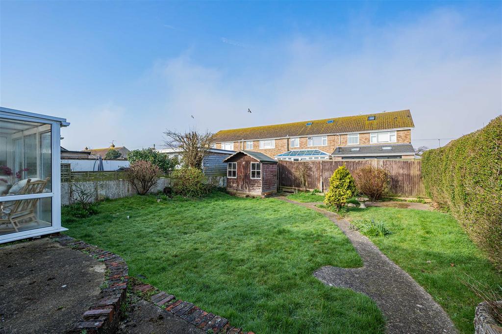 West Facing Rear Garden