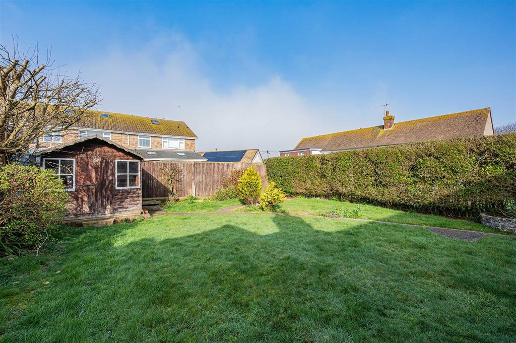 West Facing Rear Garden