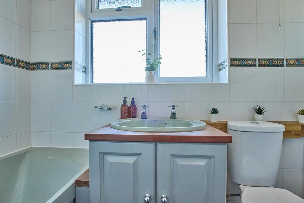 Bathroom to rear