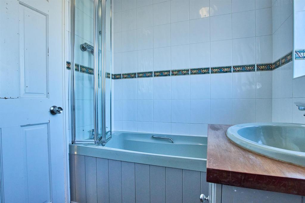 Bathroom to rear