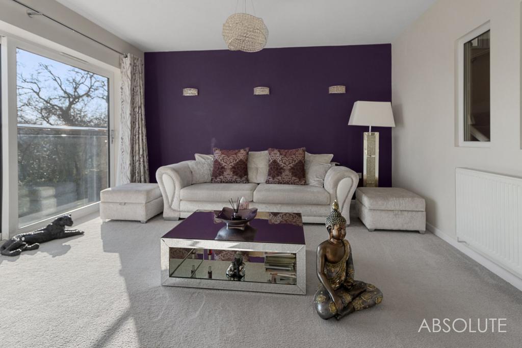 Open plan living space