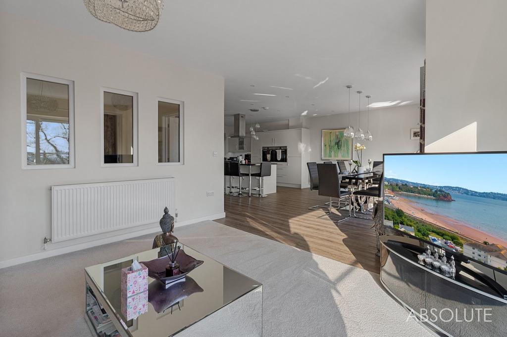 Open plan living space