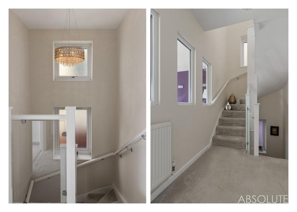 Stairs and first floor landing