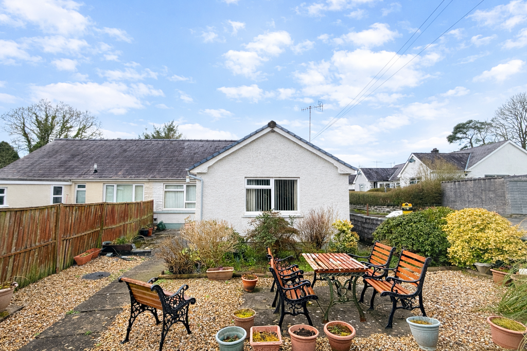 Rear patio