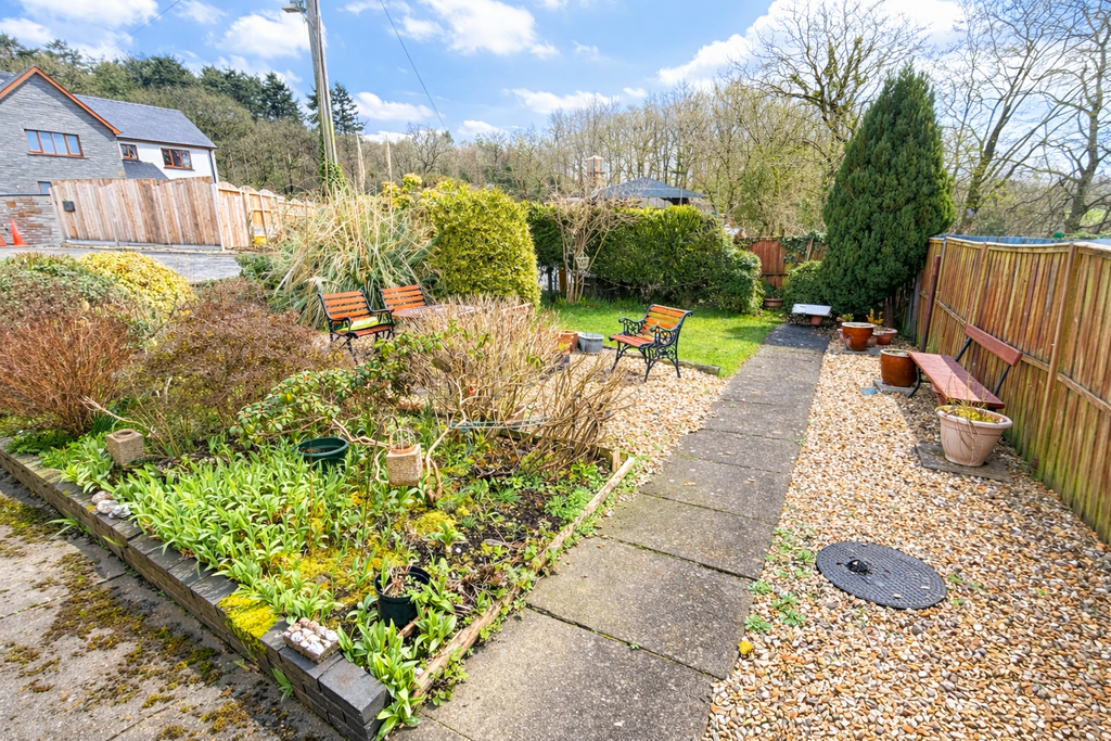 Rear patio