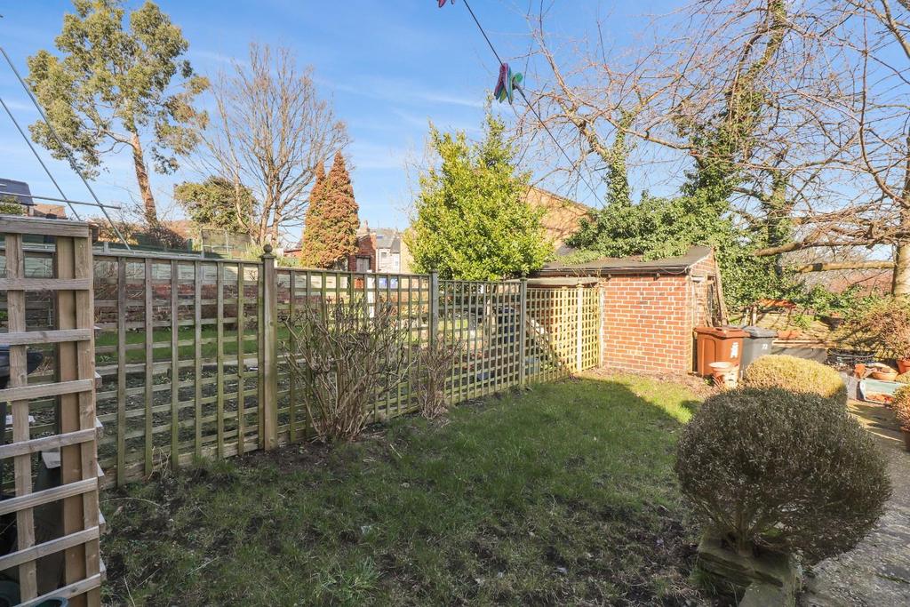 Rear garden