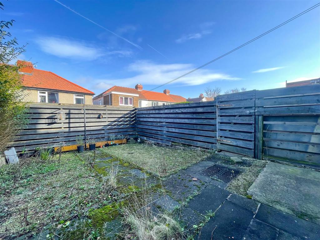 Rear garden