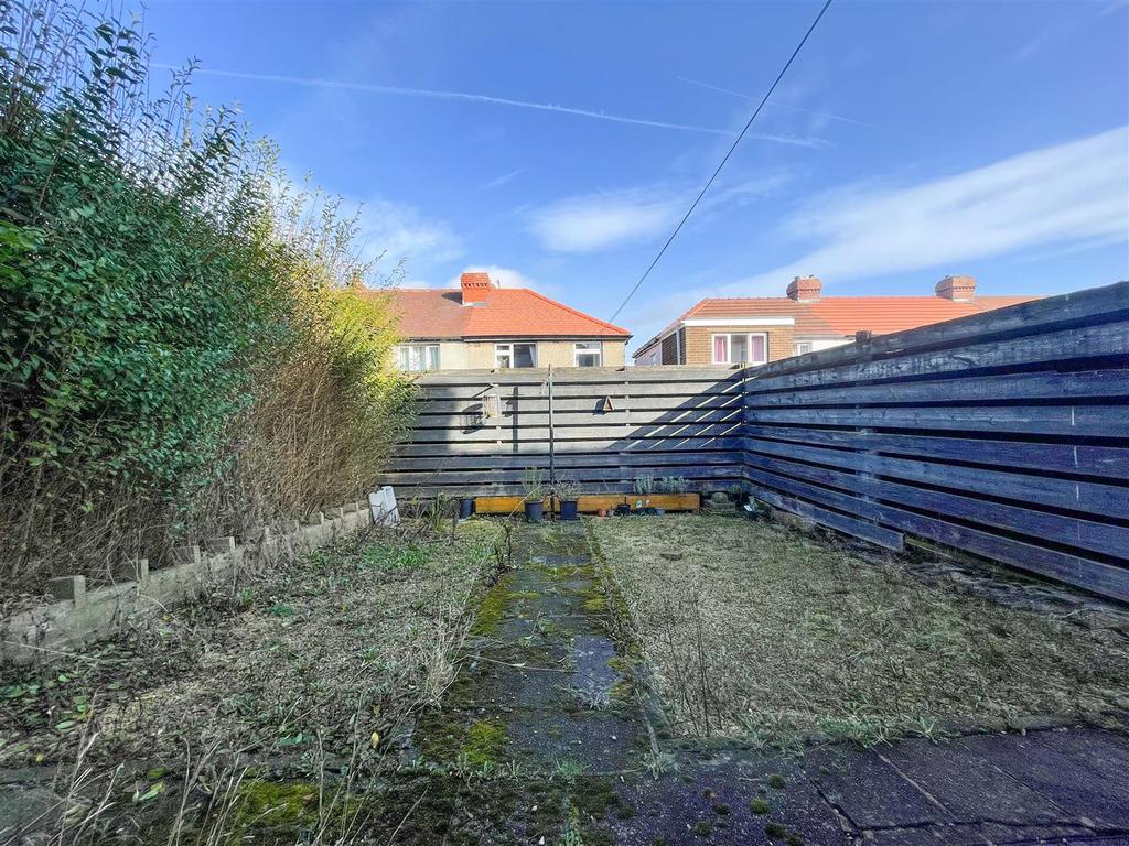 Rear garden