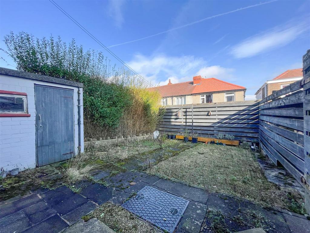 Rear garden