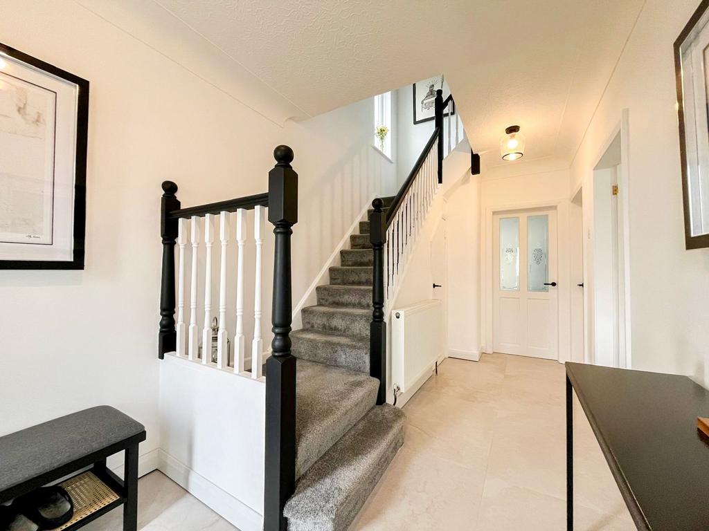 Hallway, stairs and landing