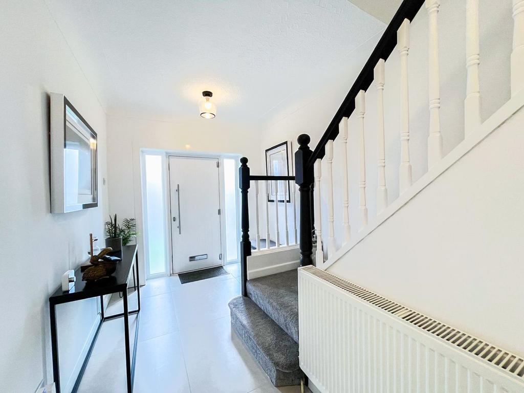 Hallway, stairs and landing