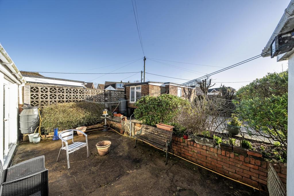 Rear of Property