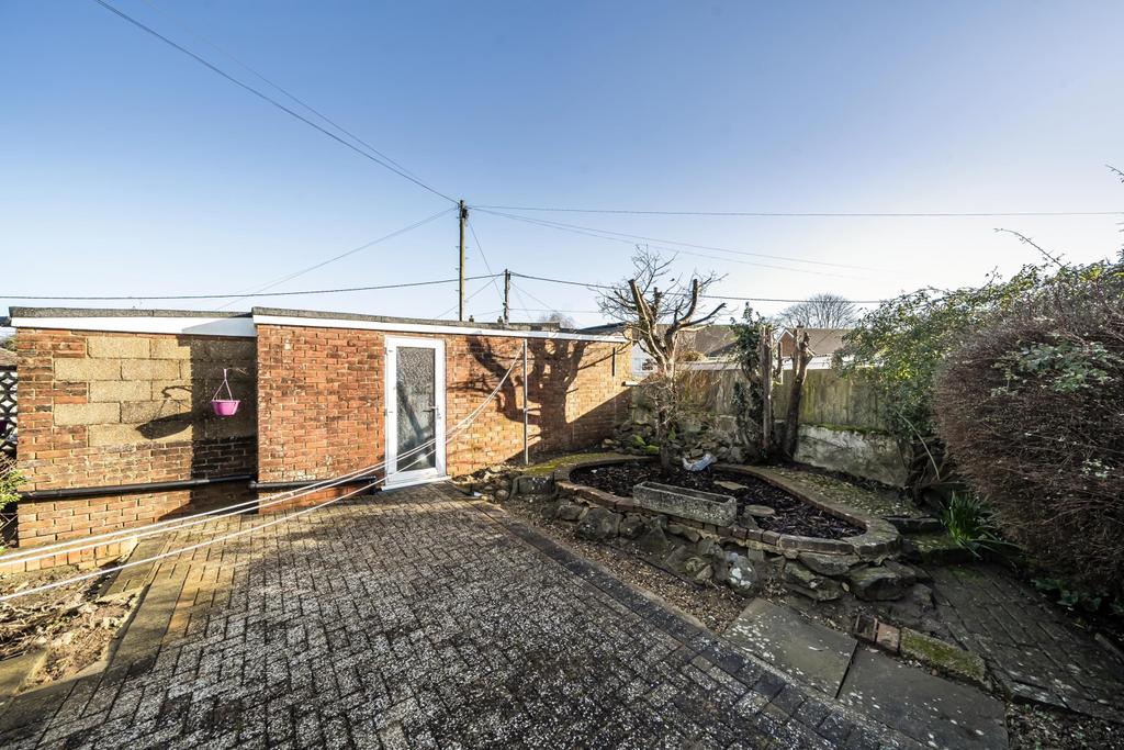Rear of Property