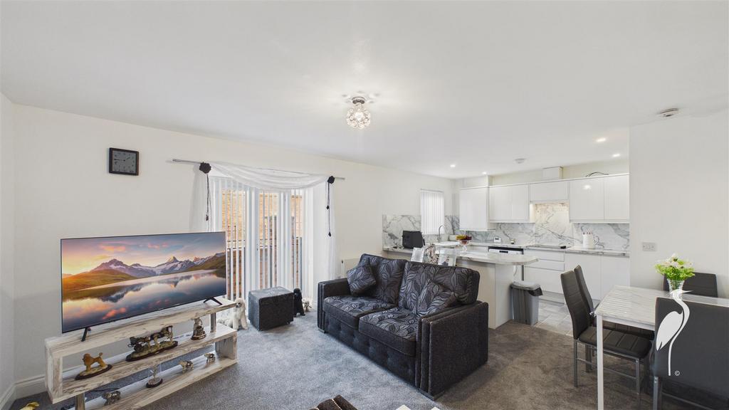 Open Plan Living Room/Kitchen