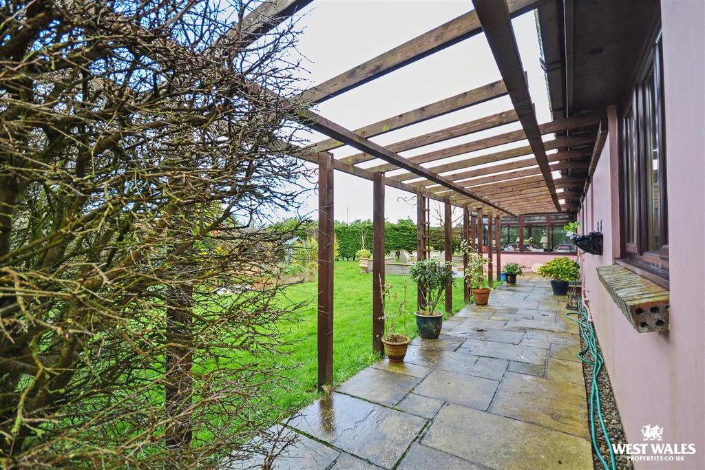 Rear garden