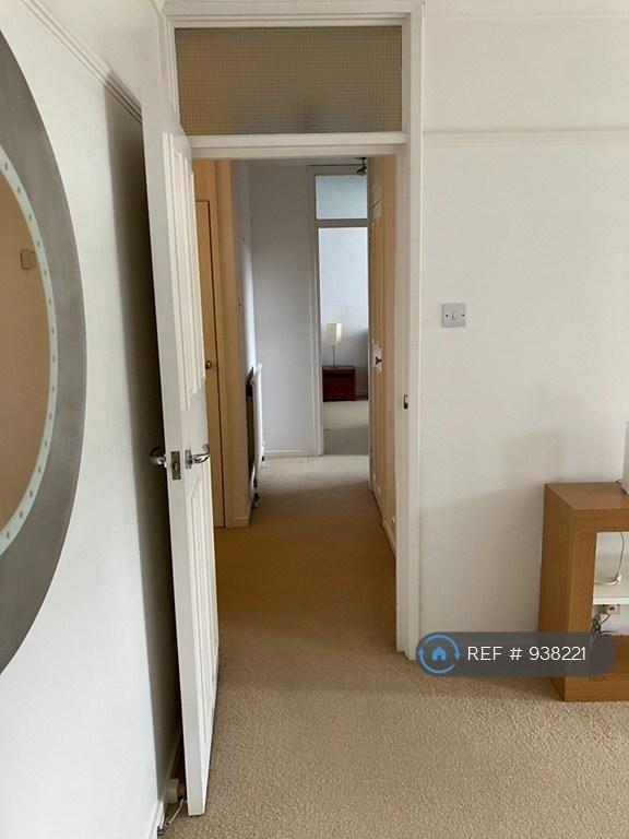Hallway From Living Room Looking Towards Bedroom