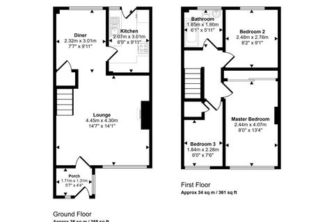 3 bedroom terraced house for sale, Epsom Court, Kingston Park, Newcastle Upon Tyne, Tyne & Wear, NE3 2UW