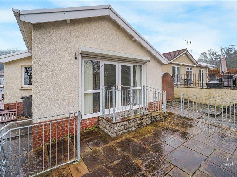 Rear garden